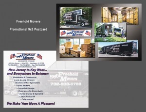 Freehold Movers 6x9 Postcard
